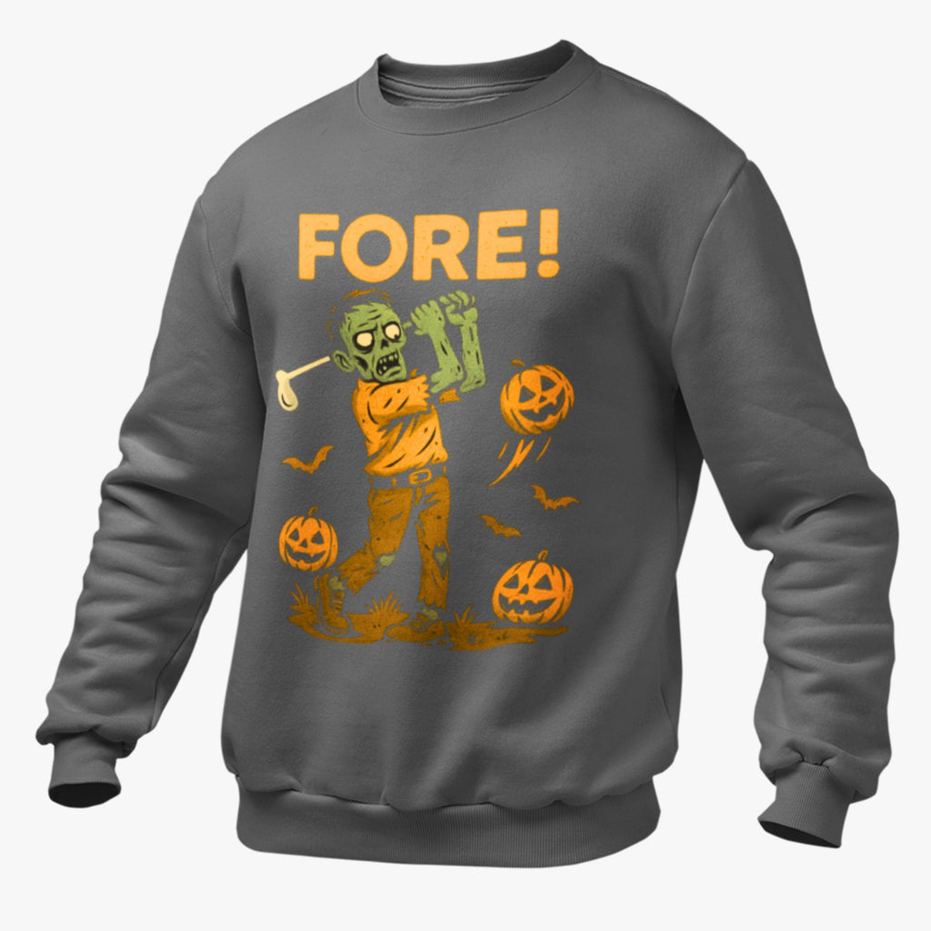 Zombie Golfer Halloween Sweatshirt