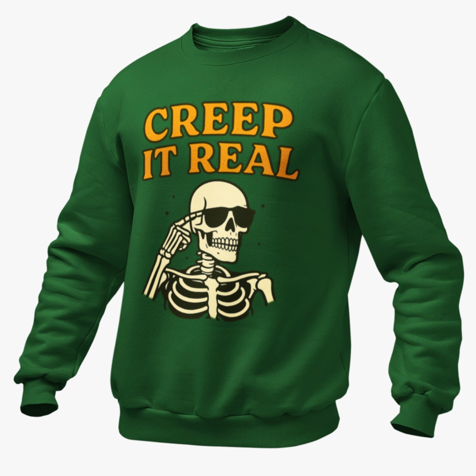 Skeleton Style Halloween Sweatshirt