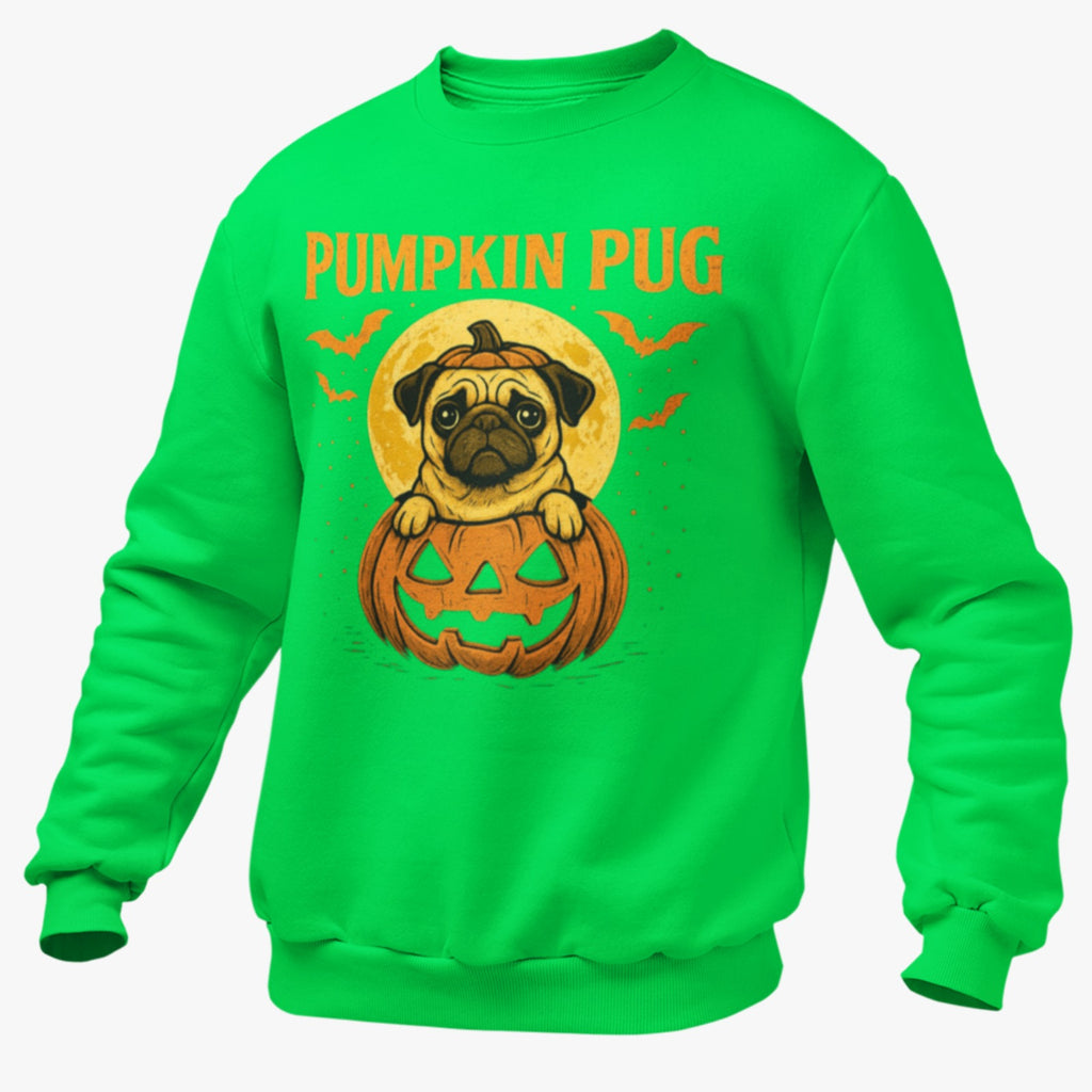 Pug Pumpkin Night Dog Sweatshirt