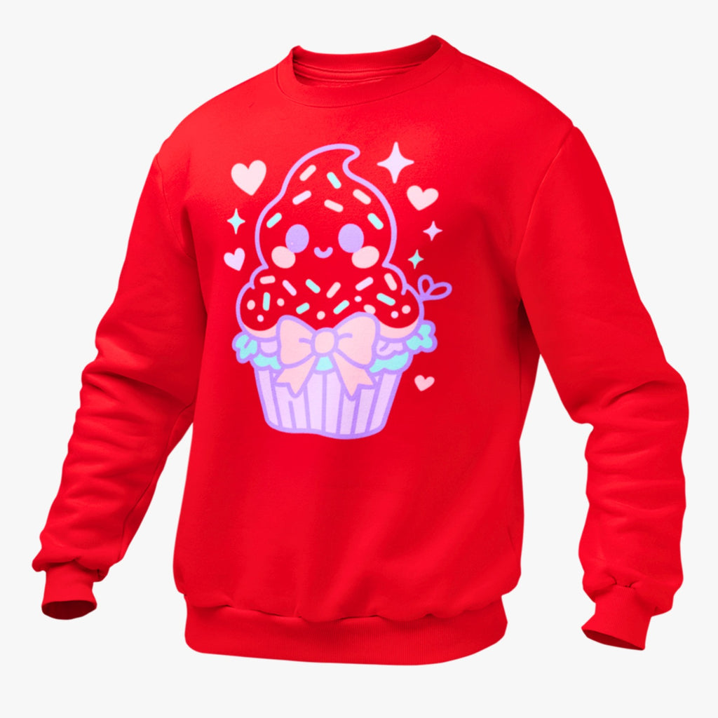 Kawaii Ghost Cupcake with Pastel Charm